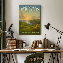 Discover Ireland A Land Of Heritage Poster