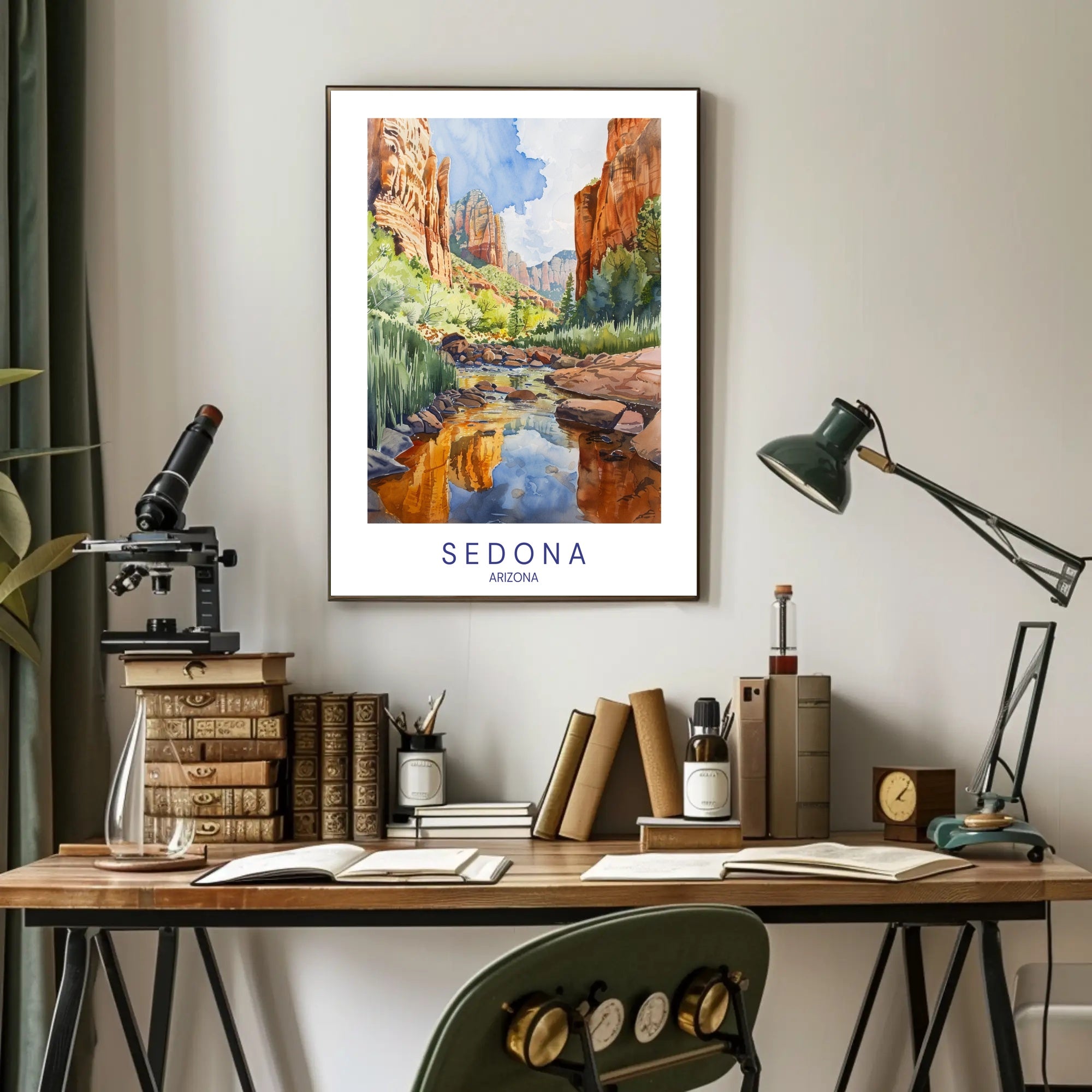 Serene Sedona Poster PosterGoat