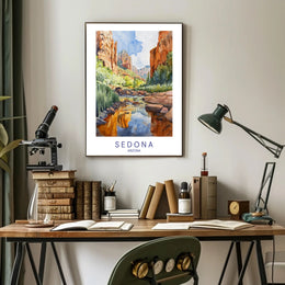 Serene Sedona Poster PosterGoat