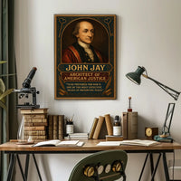 John Jay Architect Of American Justice Poster