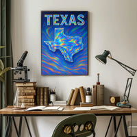 Texas Vibes Poster