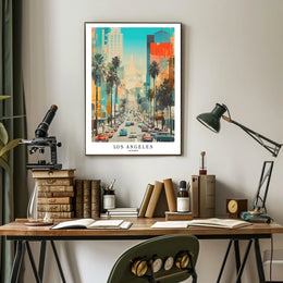 Los Angeles Vibes Poster