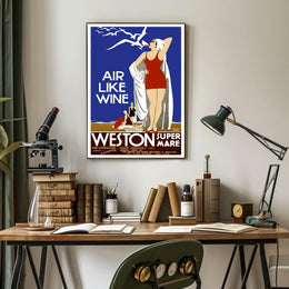 Air Like Wine Weston-Super-Mare Poster