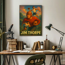 Jim Thorpe Athletic Legend Poster