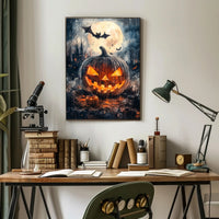 Haunted Halloween Night Poster