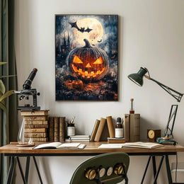 Haunted Halloween Night Poster