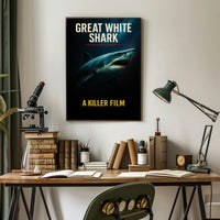 Great White Shark The Oceans Predator Poster PosterGoat