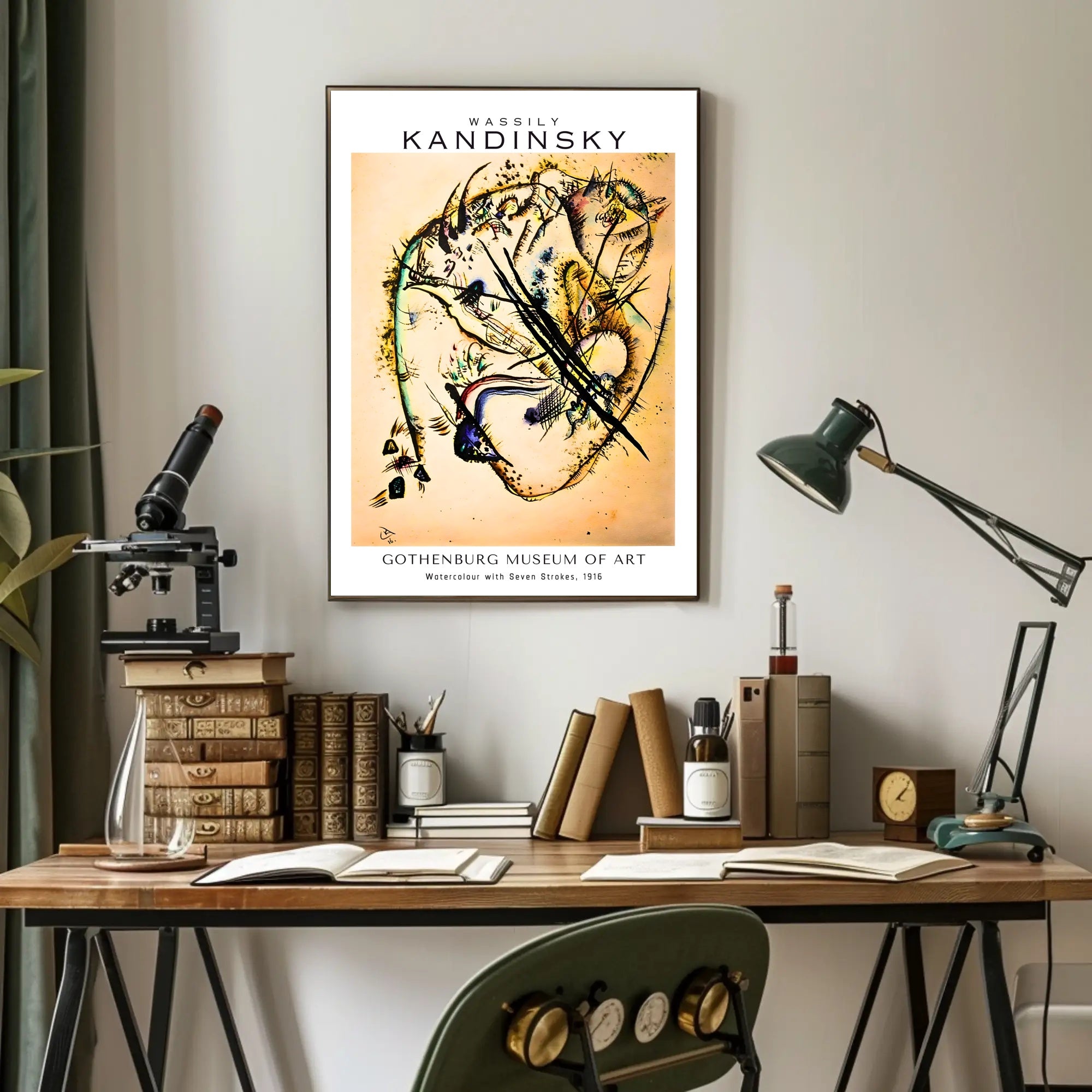 Wassily Kandinsky at the Gothenburg Museum of Art Poster