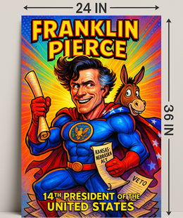 Franklin Pierce 14th President Poster PosterGoat