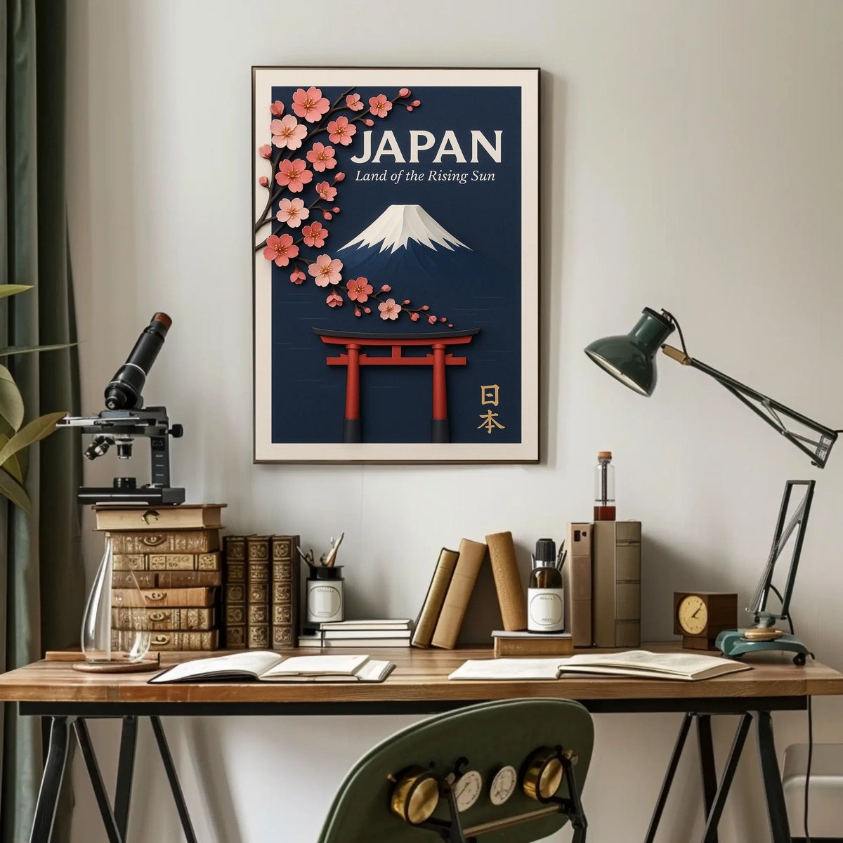 Japan Land Of The Rising Sun Poster