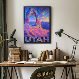 Vibrant Utah Landscape Poster