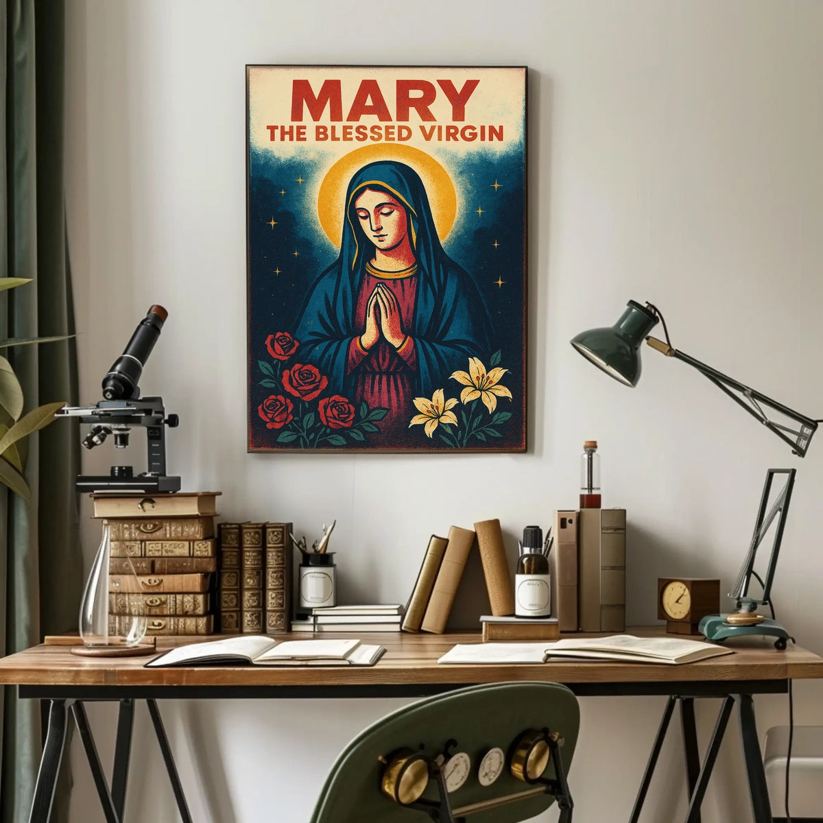 Mary The Blessed Virgin Poster