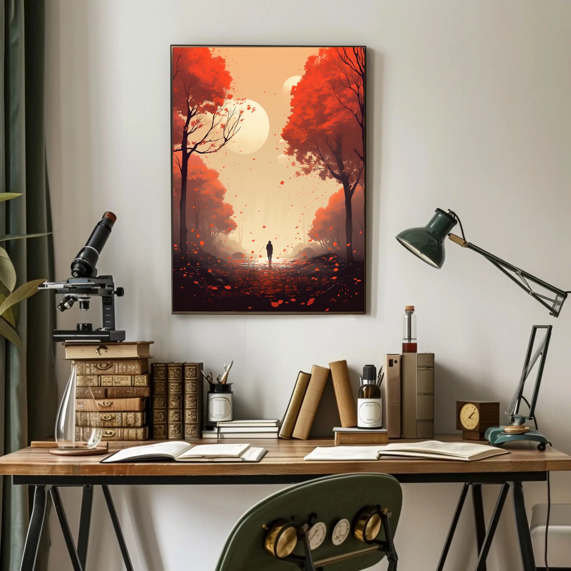 Autumn Solitude Poster