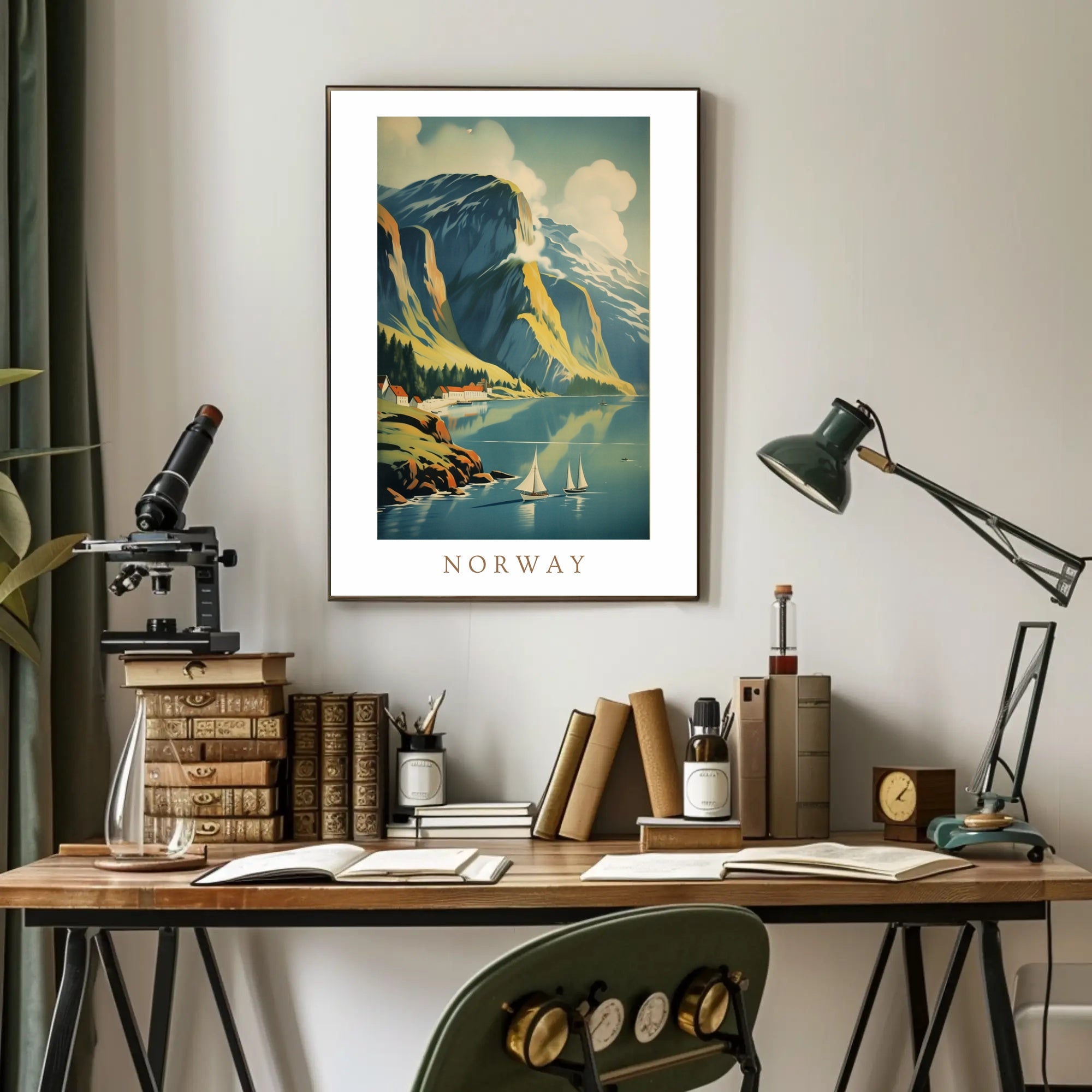 Scenic Norway Poster PosterGoat