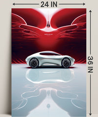Futuristic Elegance Poster