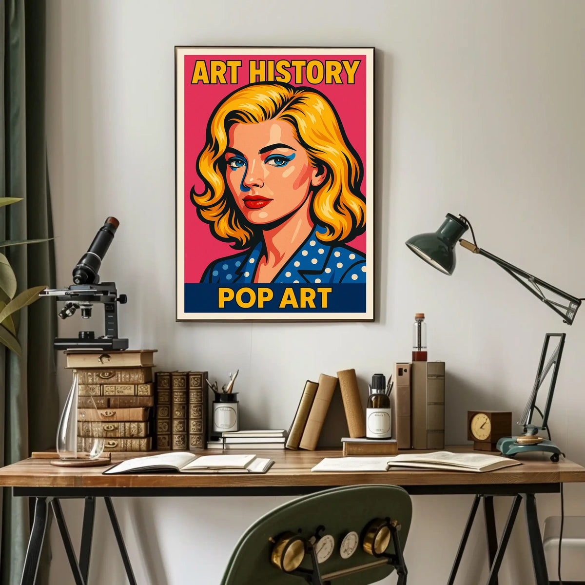 Art History Pop Art Poster