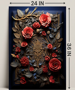 Floral Elegance Poster