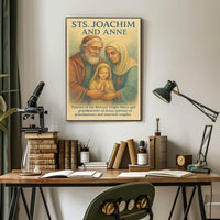 Sts. Joachim And Anne Poster