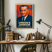 Lyndon B. Johnson Presidential Poster