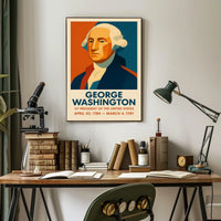 George Washington 1St President Poster