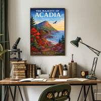 The Majesty of Acadia Poster
