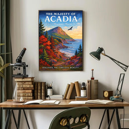 The Majesty of Acadia Poster