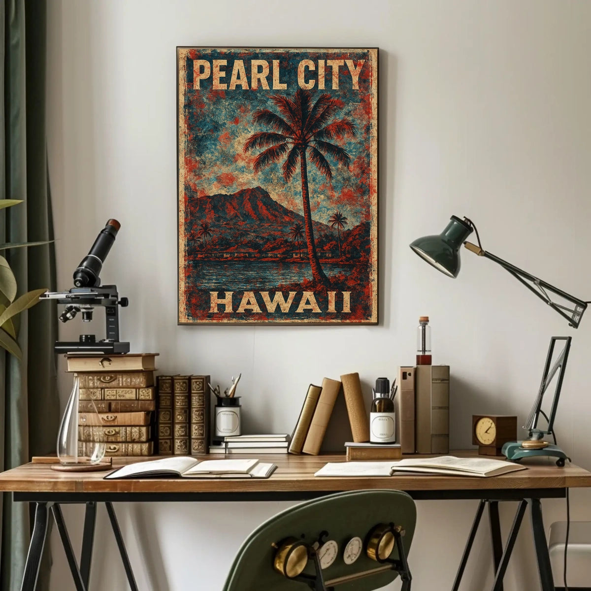 Pearl City, Hawaii Poster