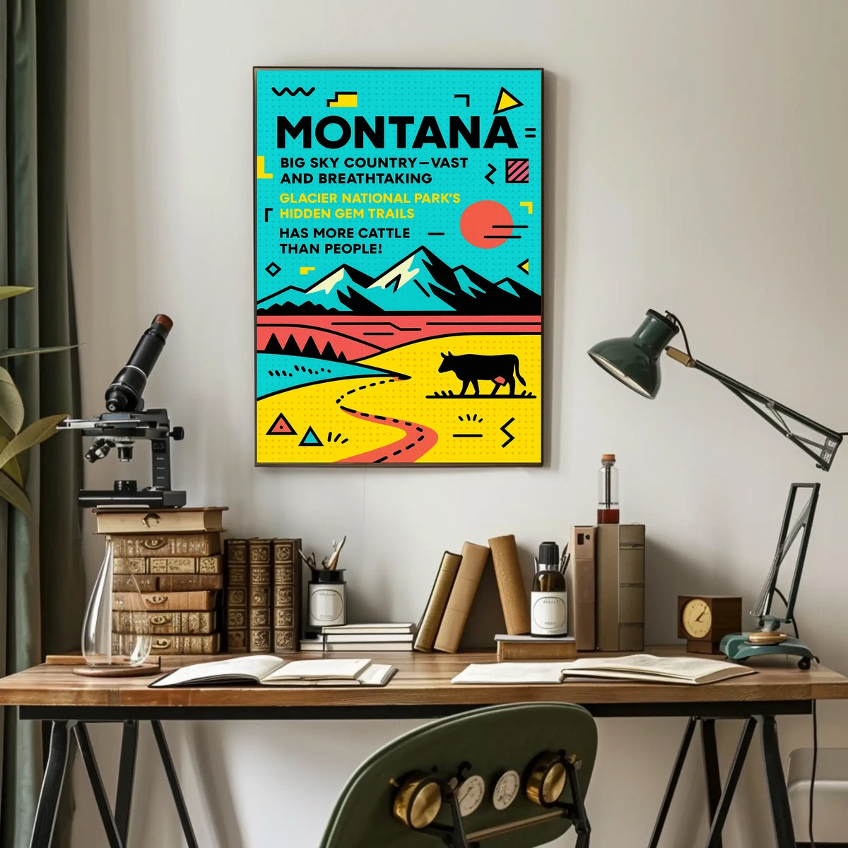 Montana Big Sky Country Poster