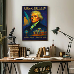 Thomas Jefferson President of the United States Poster