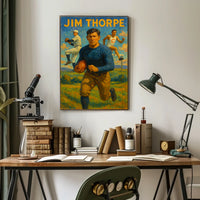 Jim Thorpe Athletic Legend Poster
