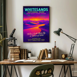 Whitesands National Park Poster PosterGoat