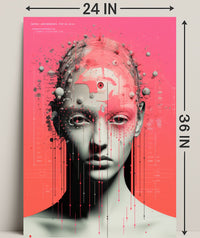 Futuristic Mindscape Poster