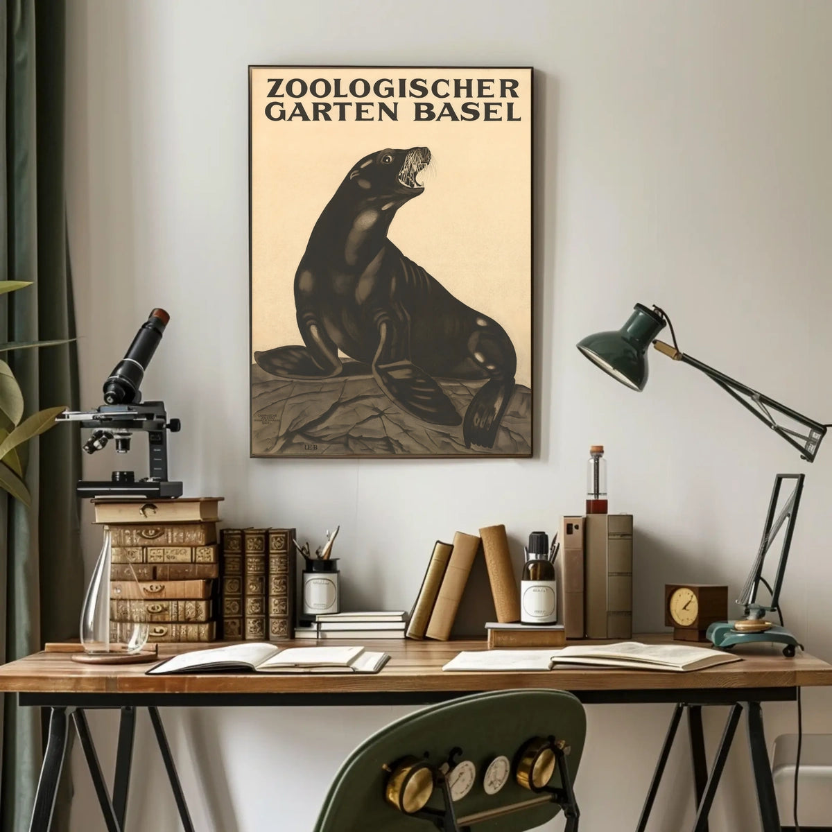 Zoologischer Garten Basel Poster