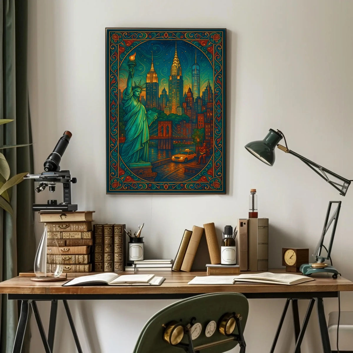 New York City Dreams Poster Wall Art For NYC Lovers