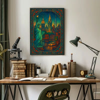 New York City Dreams Poster Wall Art For NYC Lovers