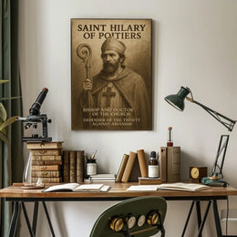 Saint Hilary Of Poitiers Poster