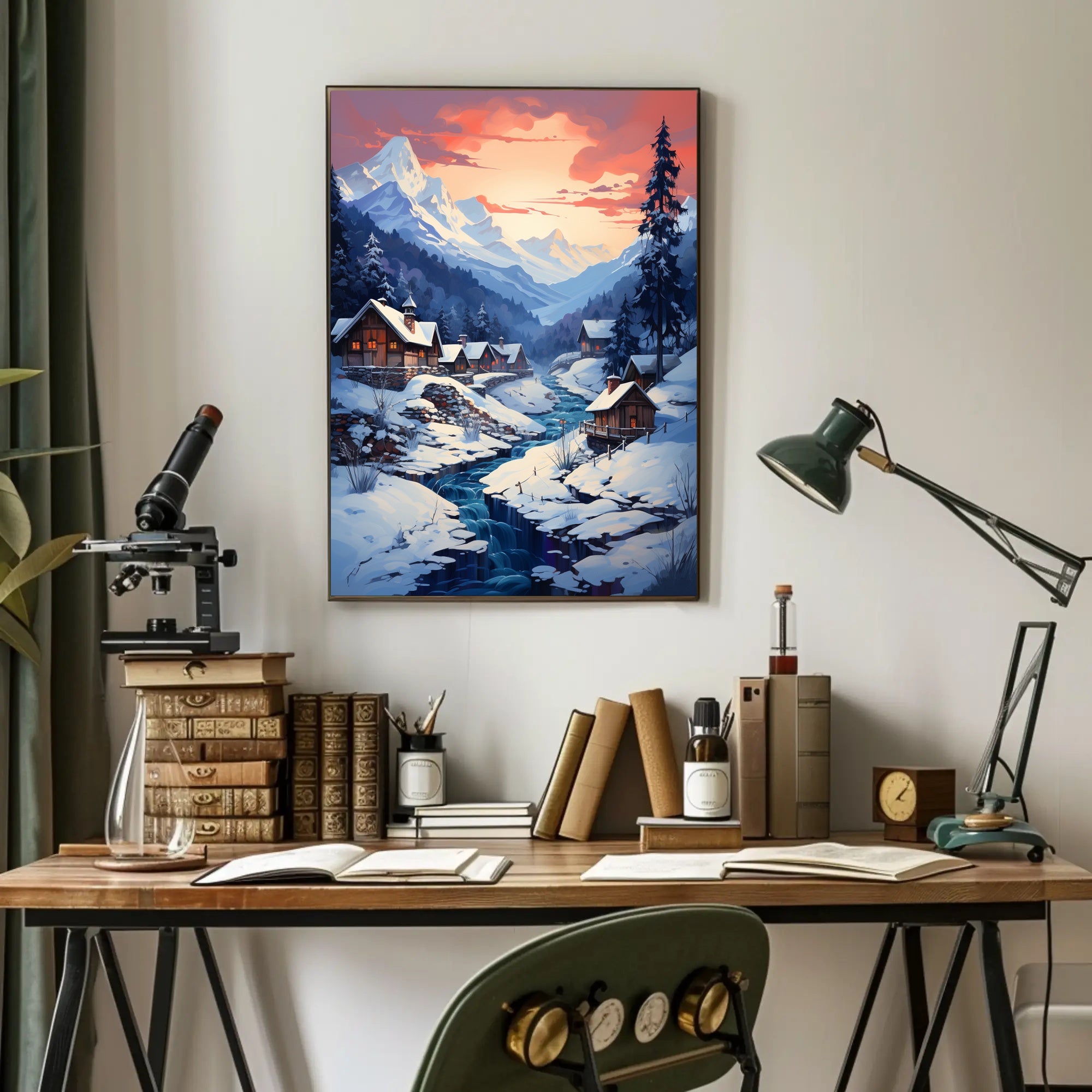 Winter Wonderland Retreat Poster