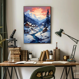 Winter Wonderland Retreat Poster