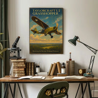 Taylorcraft L2 Grasshopper Poster