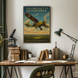 Taylorcraft L2 Grasshopper Poster