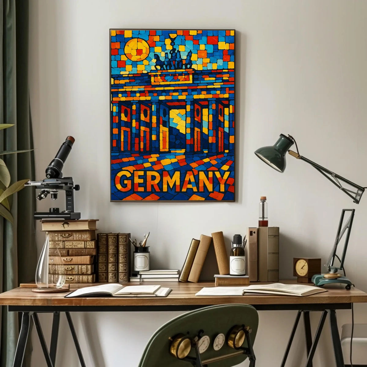Vibrant Germany Poster