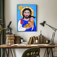 Iconic Religious Imagery Poster