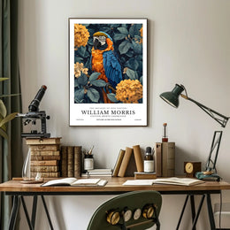 The Artistry of William Morris Exhibition Cultural Poster