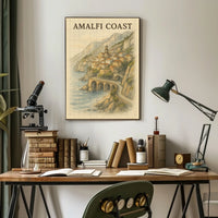 Amalfi Coast Scenic Beauty Poster
