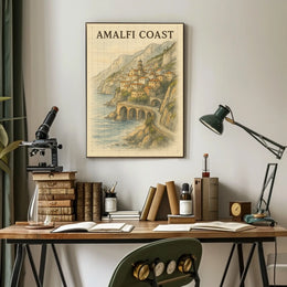 Amalfi Coast Scenic Beauty Poster