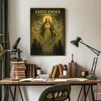 Saint Emma Guardian Of Light Poster