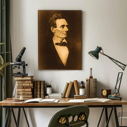 Abraham Lincoln Crossed Arms Poster Wall Art Decor PosterGoat