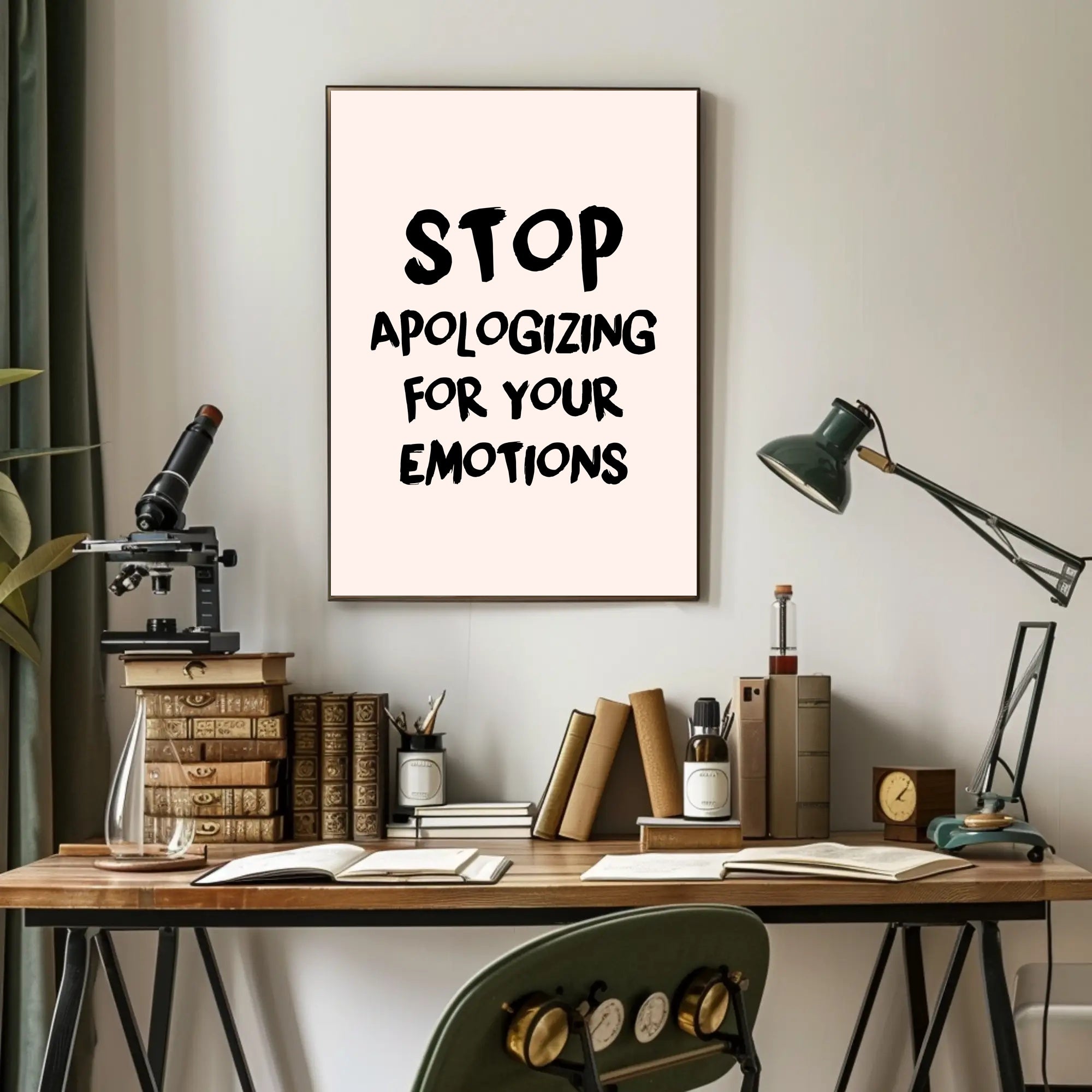 Empowerment Typography Art: Motivational or Quote Poster PosterGoat