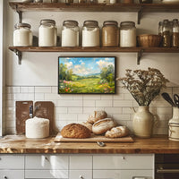 Serene Meadow Blossoms Poster