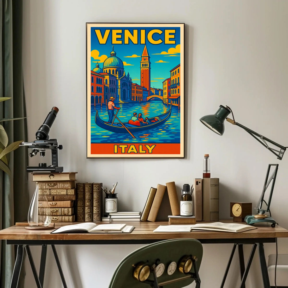 Venice Travel Poster